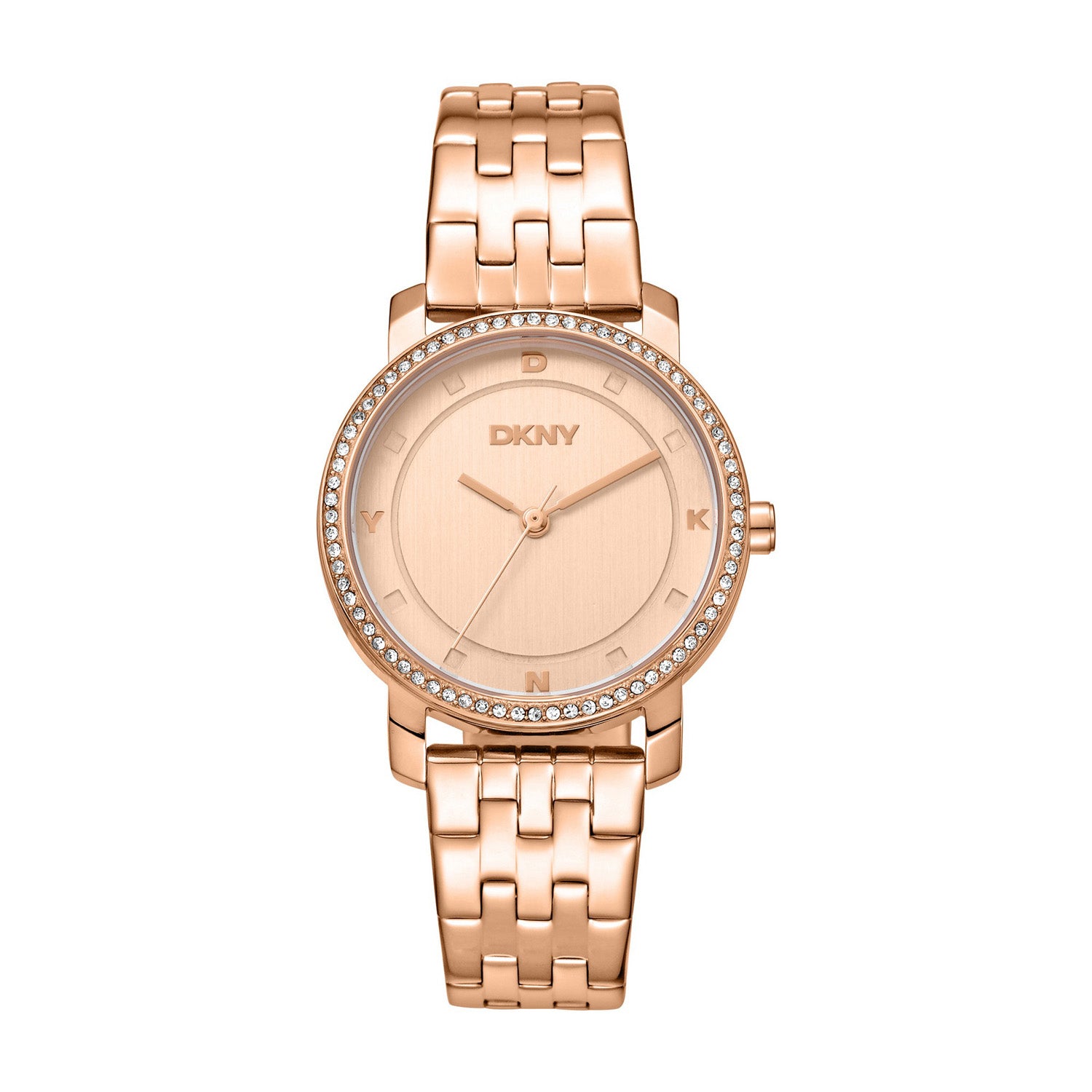 DKNY Astoria Glitz Analog Rose Gold Round Dial Women's Watch - DK1L065M0055