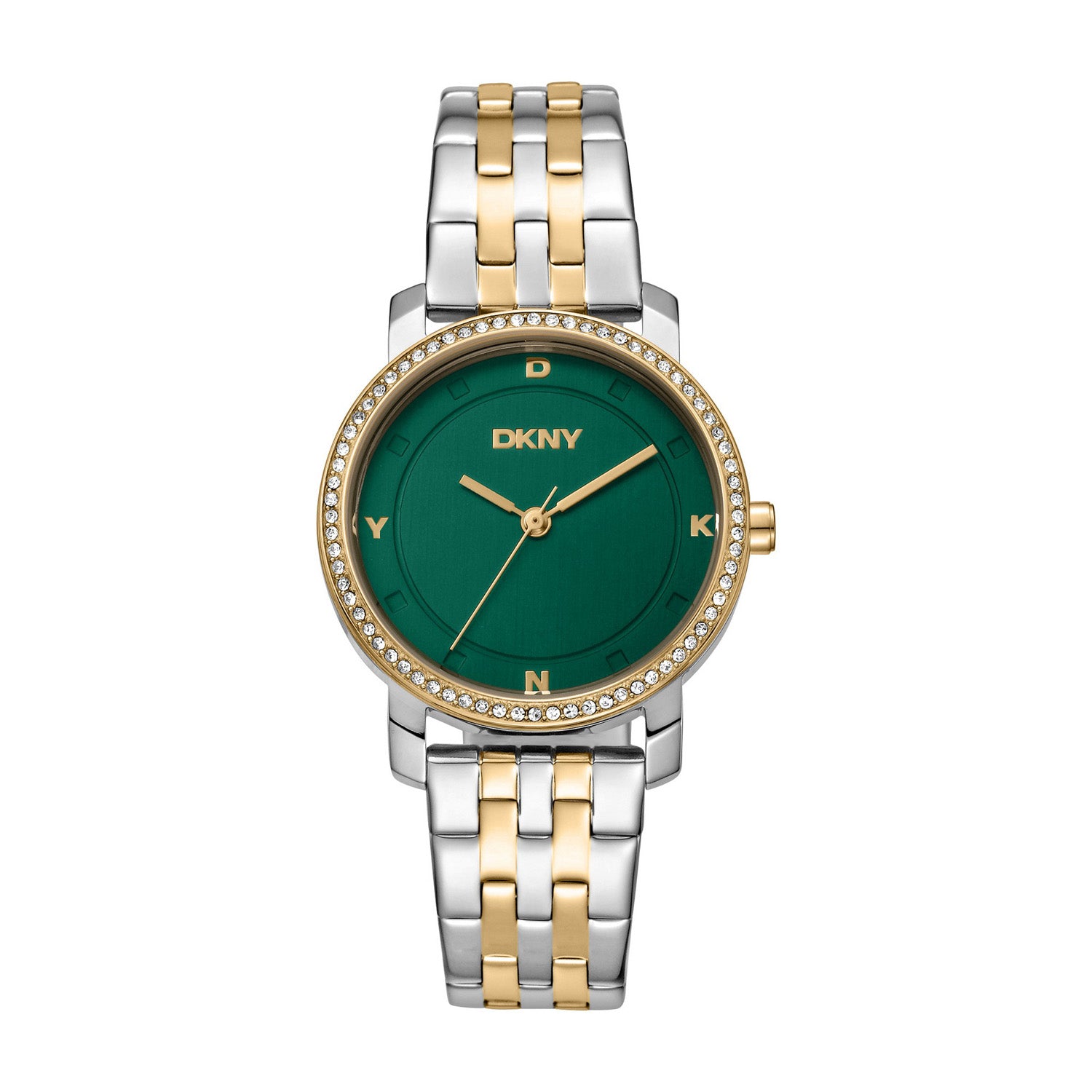 DKNY Astoria Glitz Analog Dark Green Round Dial Women's Watch - DK1L065M0075
