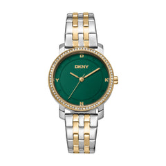 DKNY Astoria Glitz Analog Dark Green Round Dial Women's Watch - DK1L065M0075