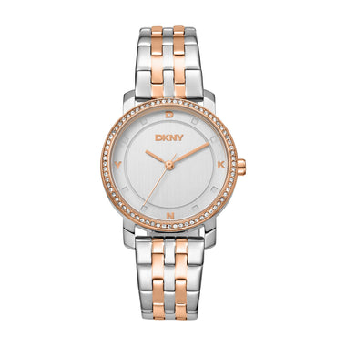 DKNY Astoria Glitz Analog Silver Round Dial Women's Watch - DK1L065M0085