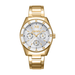DKNY Chambers Multi Sport Multifunction Silver Round Dial Women's Watch - DK1L073M0025