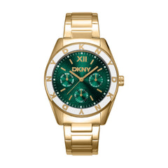 DKNY Chambers Multi Sport Multifunction Green Round Dial Women's Watch - DK1L073M0035