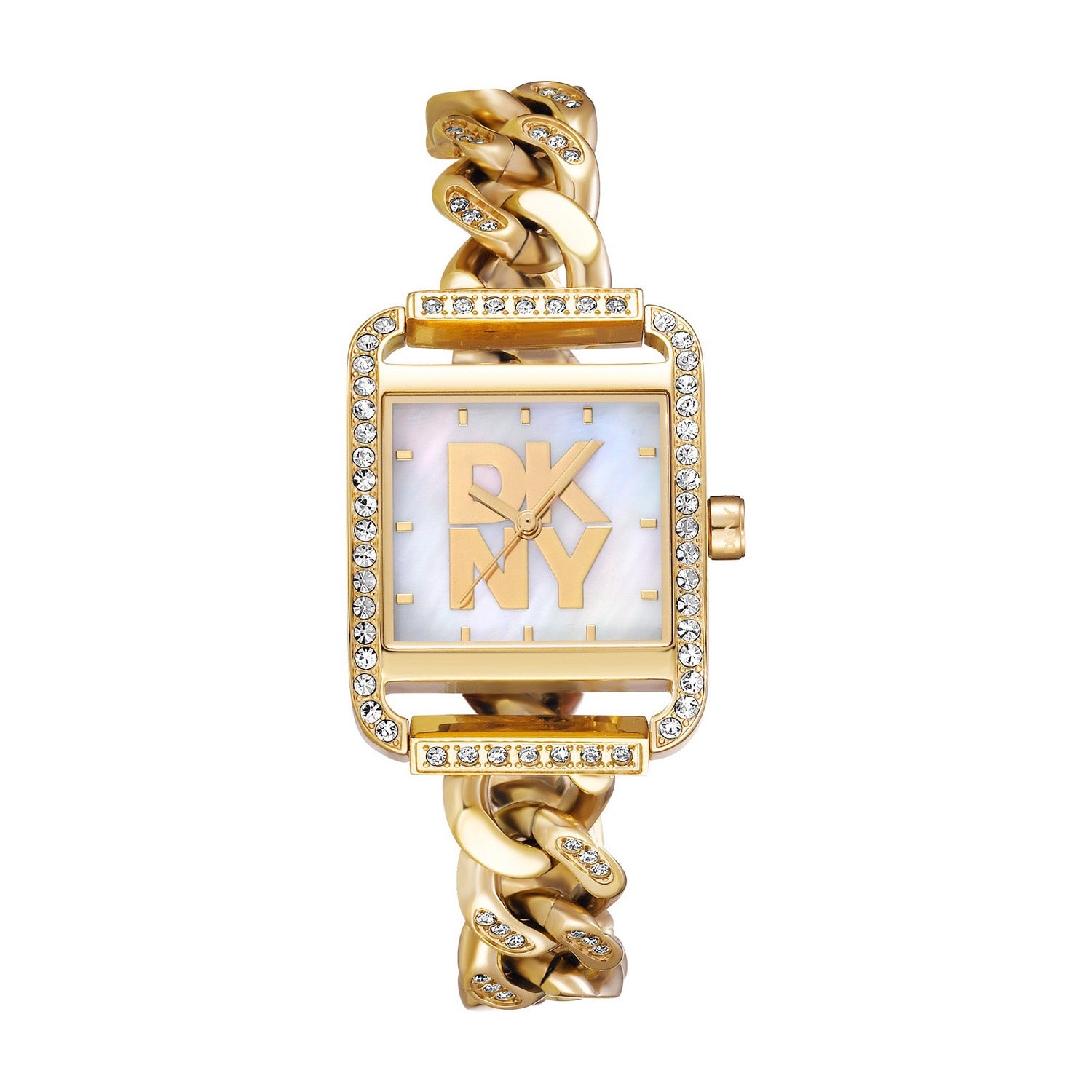 DKNY City Glitz  Analog White Square Dial Women's Watch - DK1L080M0025