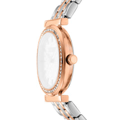 DKNY Evening  Analog Silver Round Dial Women's Watch - DK1L083M0105