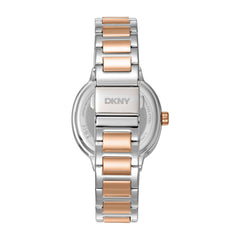 DKNY Evening  Multifunction Silver Round Dial Women's Watch - DK1L084M0095