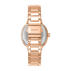 DKNY Evening  Multifunction Silver Round Dial Women's Watch - DK1L084M0235