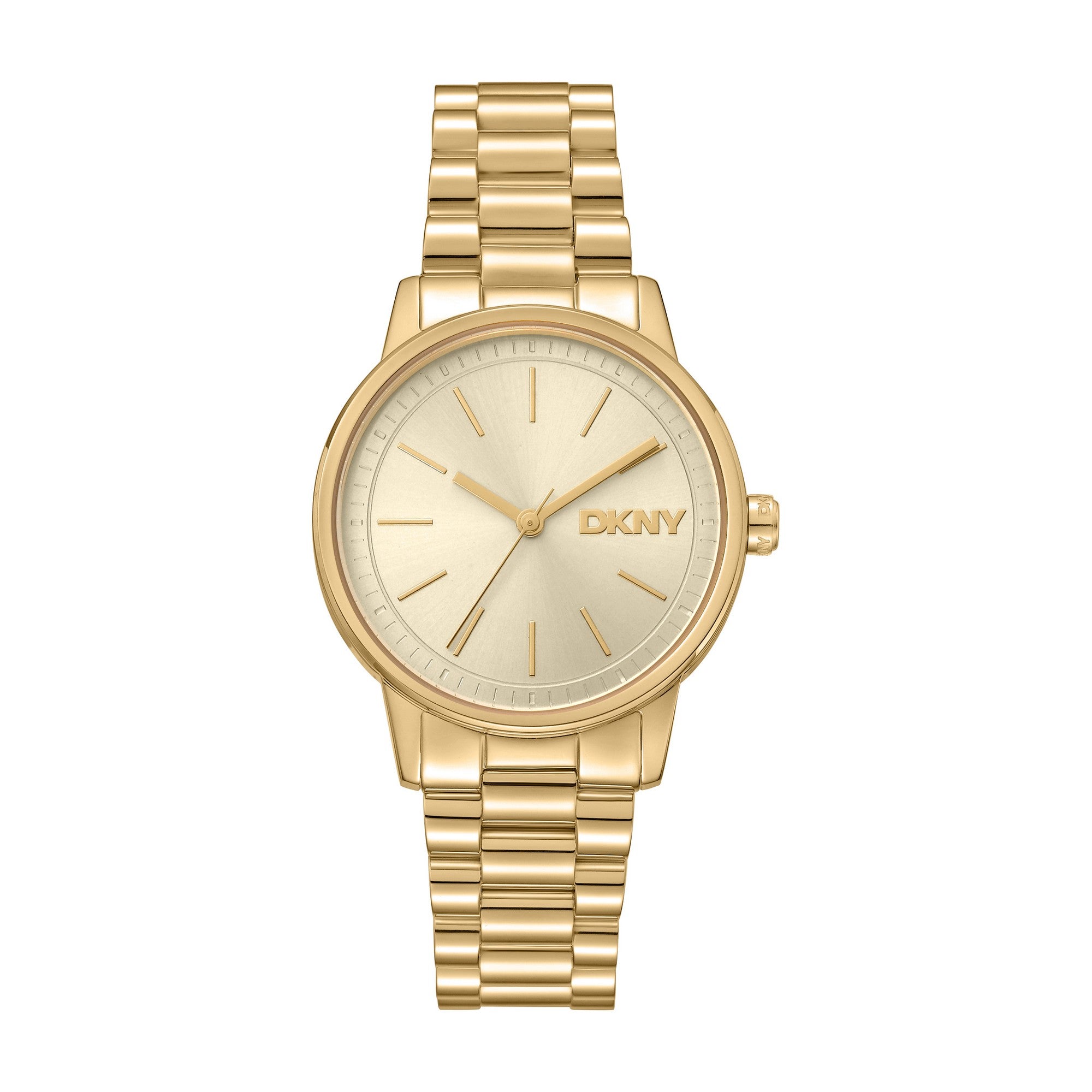 DKNY Urban Analog Champagne Round Dial Women's Watch - DK1L085M0055