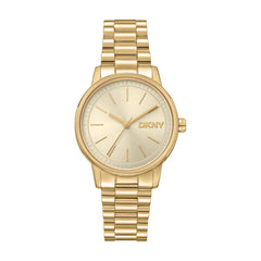 DKNY Urban Analog Champagne Round Dial Women's Watch - DK1L085M0055