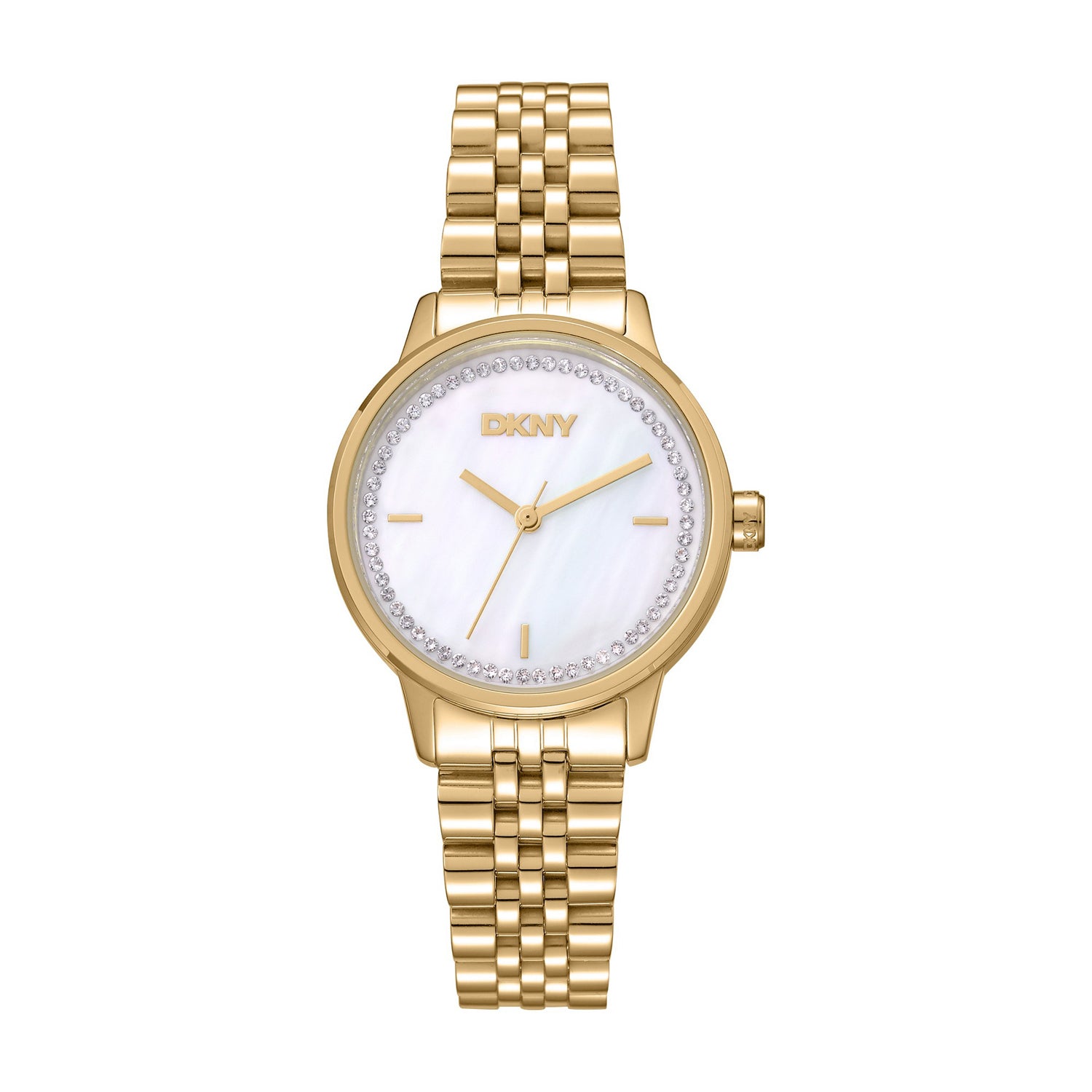 DKNY Everyday Analog White Round Dial Women's Watch - DK1L086M0055