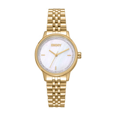 DKNY Everyday Analog White Round Dial Women's Watch - DK1L086M0055