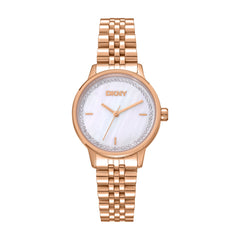 DKNY Everyday Analog White Round Dial Women's Watch - DK1L086M0065