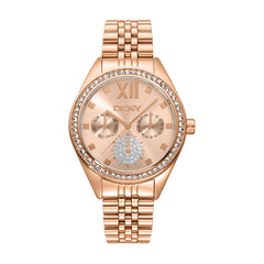 DKNY DK1L098 Multifunction Rose Gold Round Dial Women's Watch - DK1L098M0085