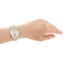DKNY DK1L098 Multifunction Silver Round Dial Women's Watch - DK1L098M0095