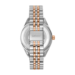 DKNY DK1L098 Multifunction Silver Round Dial Women's Watch - DK1L098M0105