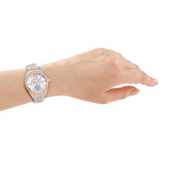 DKNY DK1L098 Multifunction Silver Round Dial Women's Watch - DK1L098M0105