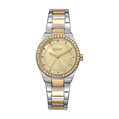 DKNY Evening  Analog Champagne Round Dial Women's Watch - DK1L100M0085