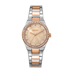 DKNY Evening  Analog Rose Gold Round Dial Women's Watch - DK1L100M0105