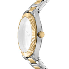 DKNY Logo Analog Silver Round Dial Women's Watch - DK1L102M0245
