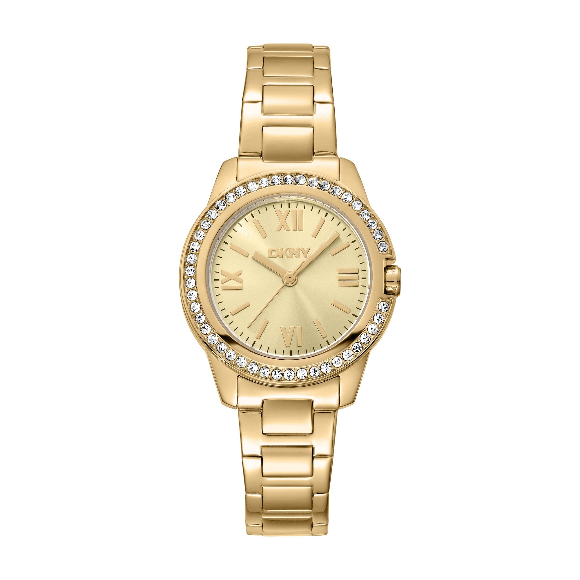 DKNY Evening  Analog Champagne Round Dial Women's Watch - DK1L105M0055
