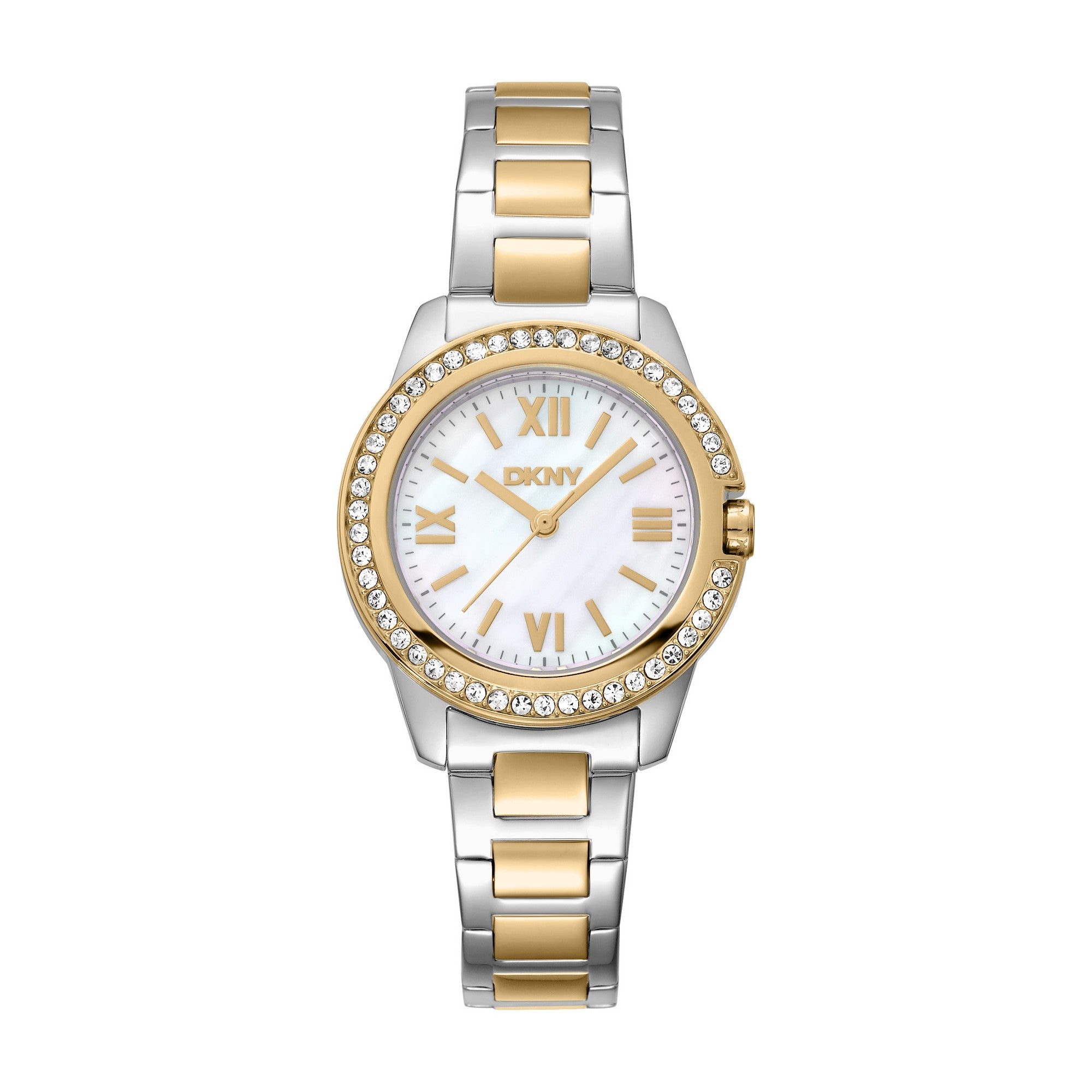 DKNY Evening  Analog White Round Dial Women's Watch - DK1L105M0085