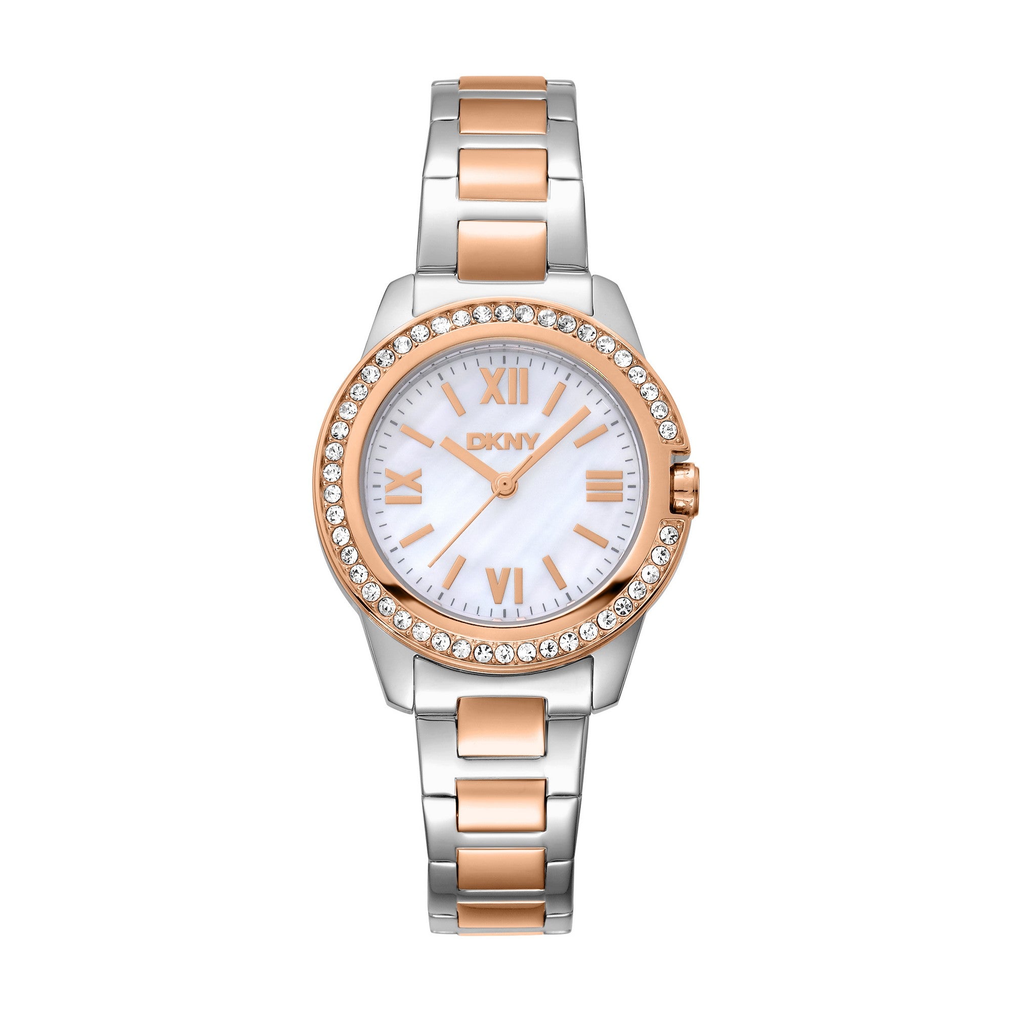 DKNY Evening  Analog White Round Dial Women's Watch - DK1L105M0105