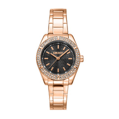 DKNY DK1L107 Analog Black Round Dial Women's Watch - DK1L107M0075