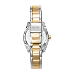 DKNY DK1L107 Analog Silver Round Dial Women's Watch - DK1L107M0085
