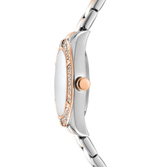 DKNY DK1L107 Analog Silver Round Dial Women's Watch - DK1L107M0095