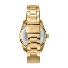 DKNY DK1L109 Multifunction Gold Round Dial Women's Watch - DK1L109M0045