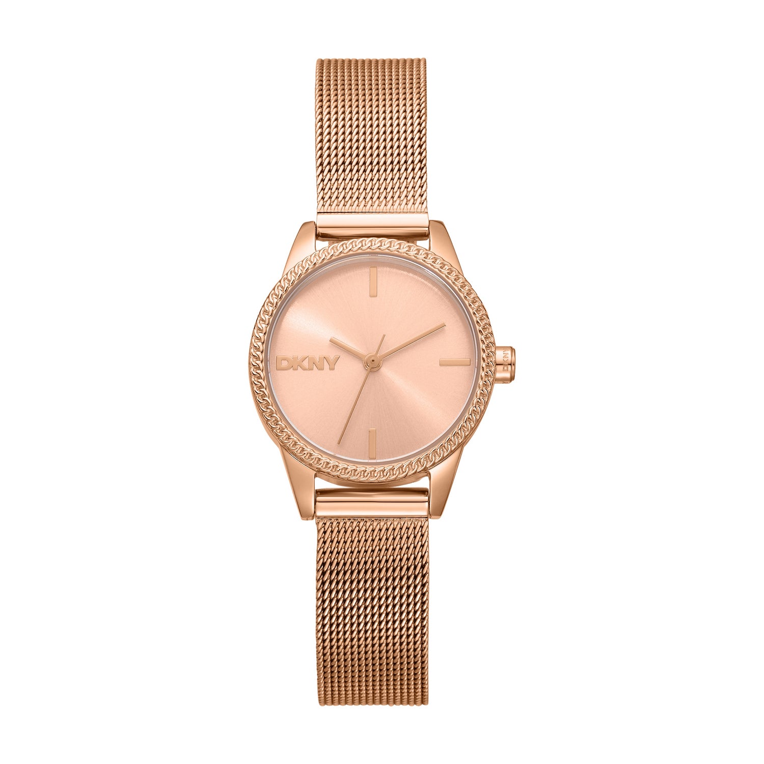 DKNY DK1L113 Analog Rose Gold Round Dial Women's Watch - DK1L113M0085
