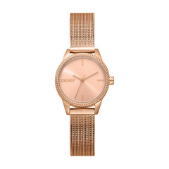 DKNY DK1L113 Analog Rose Gold Round Dial Women's Watch - DK1L113M0085