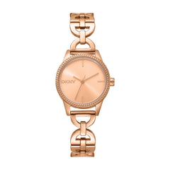 DKNY DK1L113 Analog Rose Gold Round Dial Women's Watch - DK1L113M0255