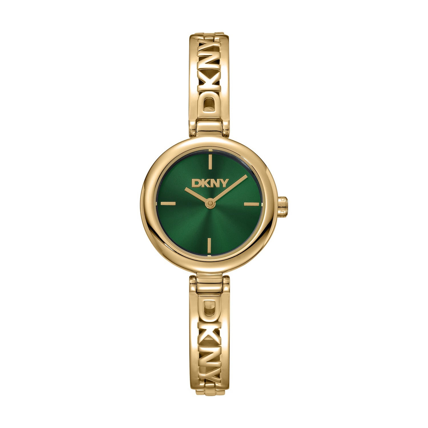 DKNY Logo Analog Green Round Dial Women's Watch - DK1L115M0045