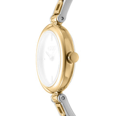 DKNY Logo Analog Silver Round Dial Women's Watch - DK1L115M0065