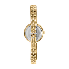 DKNY Logo Analog White Round Dial Women's Watch - DK1L115M0225