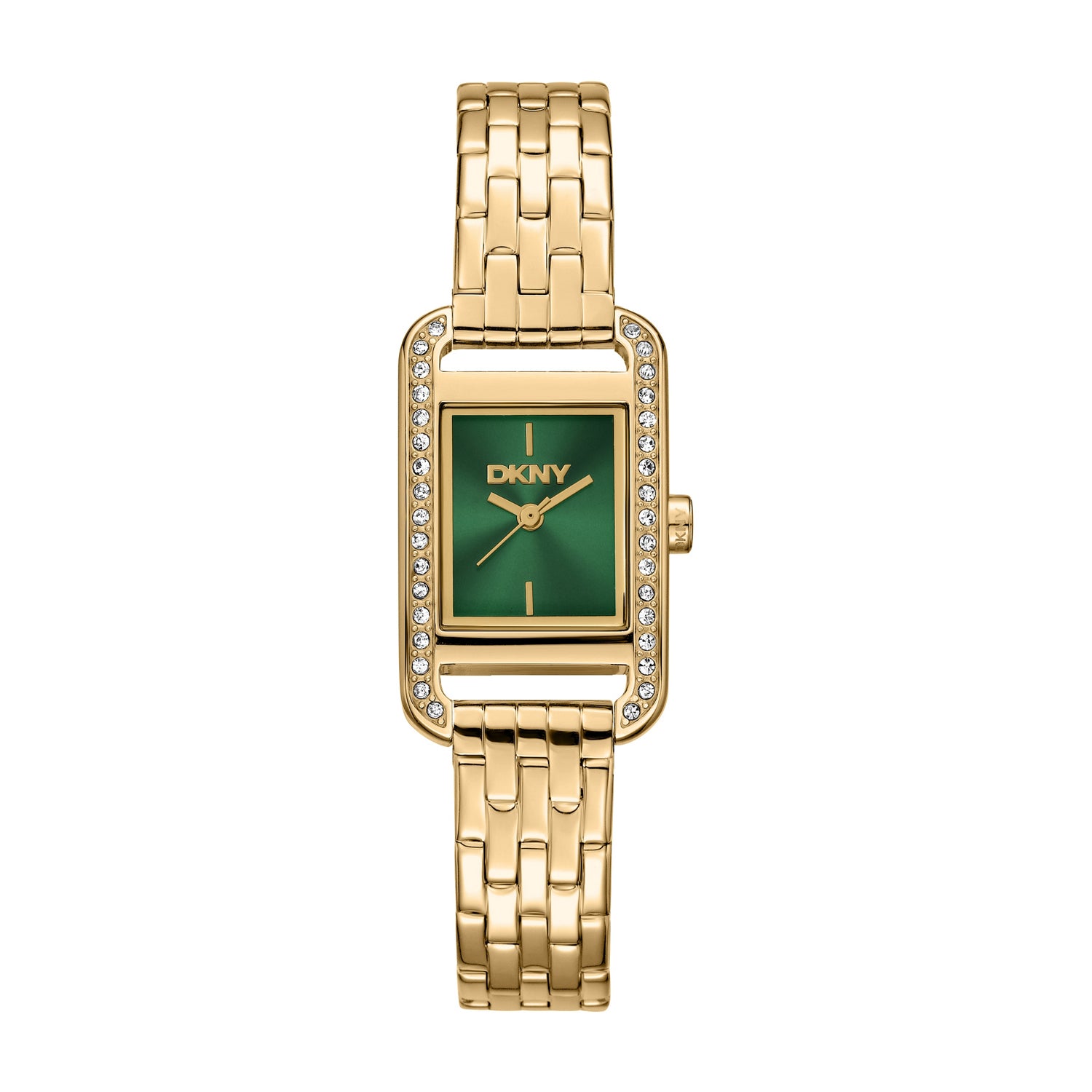 DKNY DK1L117 Analog Green Rectangle Dial Women's Watch - DK1L117M0045