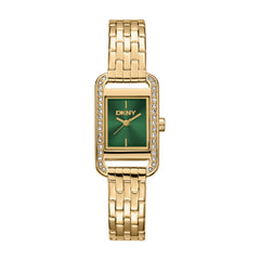 DKNY DK1L117 Analog Green Rectangle Dial Women's Watch - DK1L117M0045