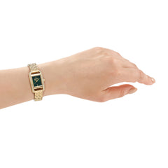DKNY DK1L117 Analog Green Rectangle Dial Women's Watch - DK1L117M0045