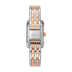 DKNY DK1L117 Analog White Rectangle Dial Women's Watch - DK1L117M0075