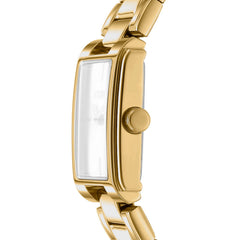 DKNY Everyday Analog Champagne Rectangle Dial Women's Watch - DK1L121M0065