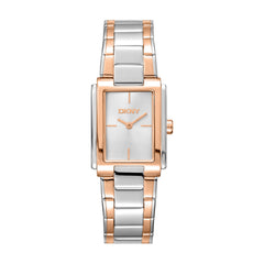 DKNY Everyday Analog Silver Rectangle Dial Women's Watch - DK1L121M0095