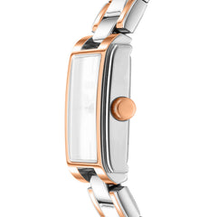 DKNY Everyday Analog Silver Rectangle Dial Women's Watch - DK1L121M0095