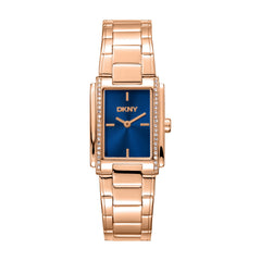 DKNY Evening  Analog Blue Rectangle Dial Women's Watch - DK1L122M0065