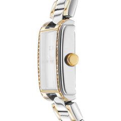 DKNY Evening  Analog White Rectangle Dial Women's Watch - DK1L122M0075