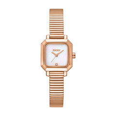 DKNY Everyday Analog White Square Dial Women's Watch - DK1L123M0055