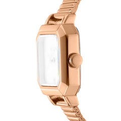 DKNY Everyday Analog White Square Dial Women's Watch - DK1L123M0055