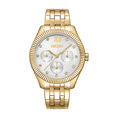 DKNY Everyday Multifunction Silver Round Dial Women's Watch - DK1L128M0065