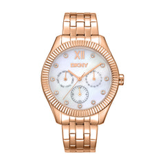 DKNY Everyday Multifunction White Round Dial Women's Watch - DK1L128M0075