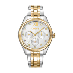 DKNY Everyday Multifunction Silver Round Dial Women's Watch - DK1L128M0085
