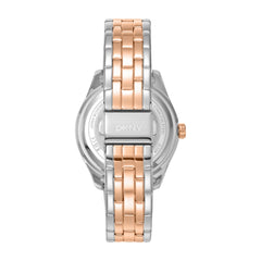 DKNY Everyday Multifunction Silver Round Dial Women's Watch - DK1L128M0095